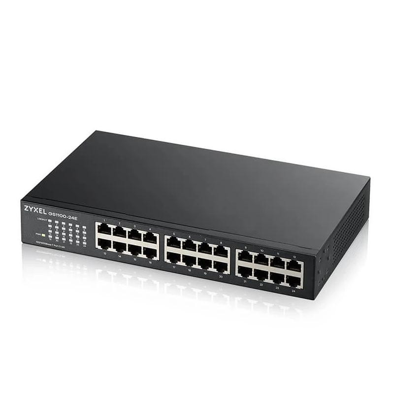 ZyXEL GS1100-24S Switch 24xGbE DIP Selector