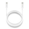 NGS CABLE CARGA RAPIDA USB-C A USB-C 1M BLANCO