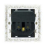 Nanocable Base de enchufe pared schuko+2USB 2.4A