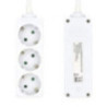 Ewent Ew3958 Regleta 3 tomas Blanco
