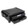 iggual EM2C Elevador monitor 2 cajones negro