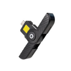 Tooq TQR-3011B Lector DNIe USB-C 2.0 Negro