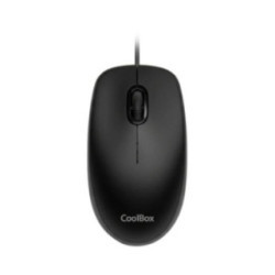 CoolBox Ratón U01 USB 1600DPI Negro