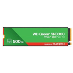 WD Green SN3000 SSD 500GB PCIe Gen4  NVMe
