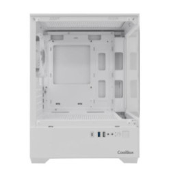 Coolbox Caja Gaming MATX GM200 V.Lite ARGB S.FTE B