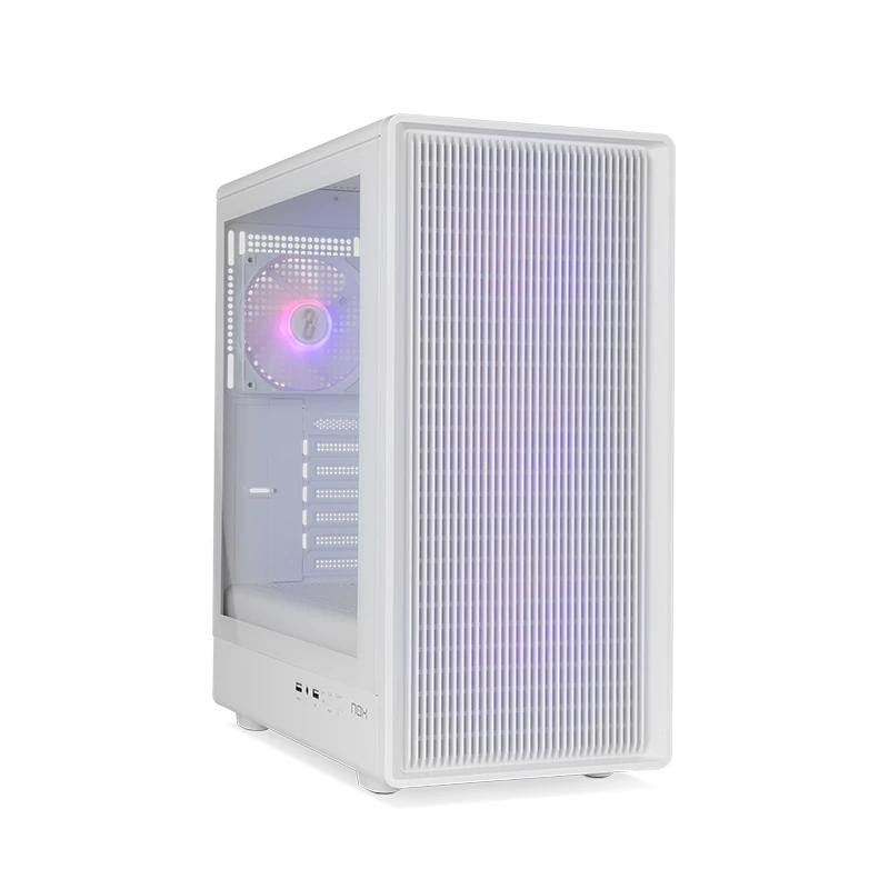 NOX Semitorre INFINITY IOTA ARGB Blanco USB 3.0