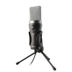 NGS Micrófono PC Usb con soporte tripode