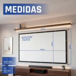 iggual Pantalla plegable ECO-COST 100" 16:9