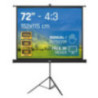 iggual Pantalla 72" 152x115 cm con trípode+bolsa