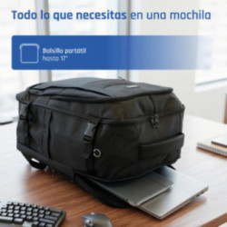 iggual Mochila portátil 15.6"-17" Voyage Pro Tech