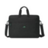RIVACASE Maletín 5517 Eco Bag Negro 17,3"