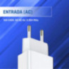 iggual Cargador de pared 1xUSB-A 5V/2.4A (12W)