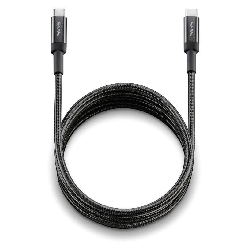 NGS Cable carga rapida USB C A USB C 65w 3M