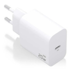 Aisens Cargador GaN 20W 1xUSB-C PD3.0 Blanco
