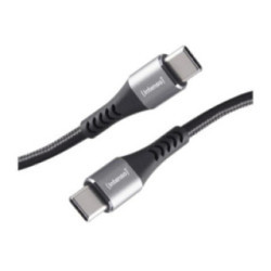 Intenso | Cable USB-CC 1.0m 60W Negro