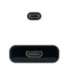 Nanocable Conversor USB-C/M a HDMI/H Negro 15cm