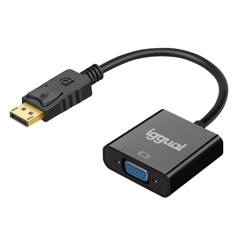 iggual Adaptador DisplayPort (M) a VGA (H)