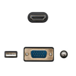 Nanocable Conversor VGA+Audio a HDMI M-M 1,8 m