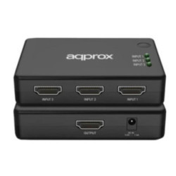 Approx HDMI Switch 4K HDMI 3 Puertos 4K/30HZ