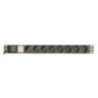 Gembird PDU 8 tomas Schuko, 1U, 16A, cable de 3 m