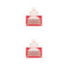 Nanocable Latiguillo RJ45 CAT.6 UTP Rojo, 3.0 M