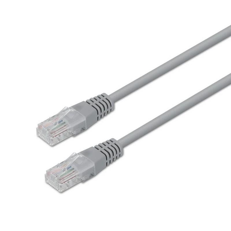 Aisens Latiguillo RJ45 CAT.6 UTP AWG24 gris 15m