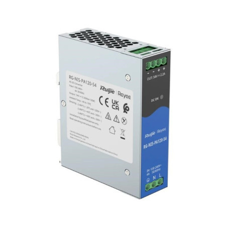 Reyee AC/DC 120W DIN-Rail Power Supply for industr