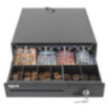 iggual Cajón Portamonedas IRON-10 38cm 4+6 negro
