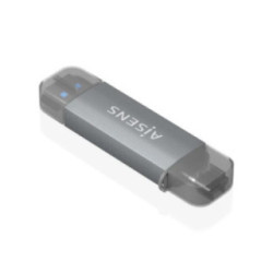 Aisens Lector SD MSD MMC RS-MMC MMC Micro USBC y A