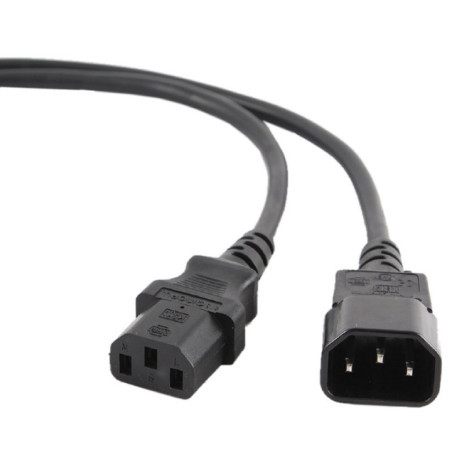 Gembird Cable Alimentación CPU-Monitor 6A 1.8Mts