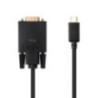 Nanocable Cable Conversor USB-C/M a VGA/M 1,8 M
