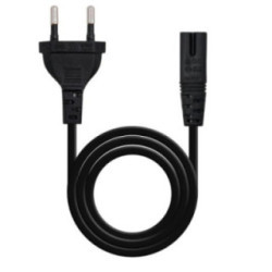 Nanocable Cable Alim. Forma 8 CEE7/16/M-C7/H, 2M