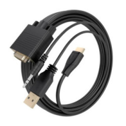 Aisens Cable Conversor HDMI a SVGA y Audio 2m