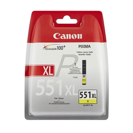 Canon Cartucho CLI-551Y XL Amarillo