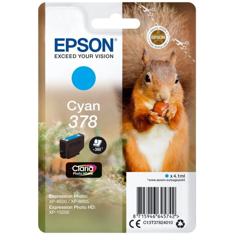 Epson Cartucho 378 Cian