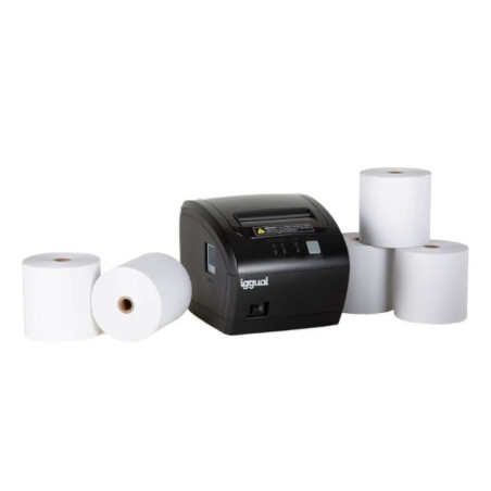 Kit impresora térmica tickets TP EASY 80 + 5 rollo
