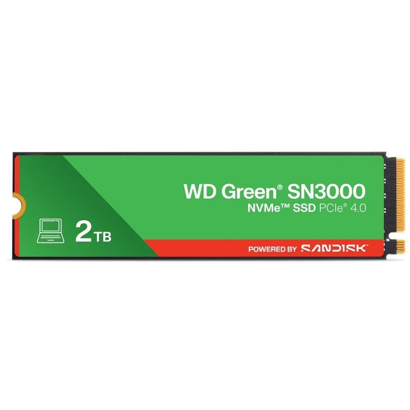 WD Green SN3000 SSD 2TB PCIe Gen4  NVMe
