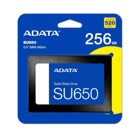 ADATA SSD Ultimate SU650 256GB 3D NAND 2,5" SATA3