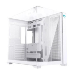 Hiditec Caja ATX Gaming Sky White USB 3.1 TYPE-C