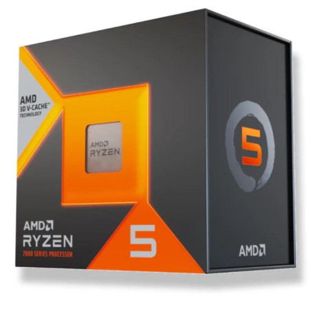 AMD RYZEN 5 7500X3D 4.5G 102M 6C AM5 BOX Sin Venti