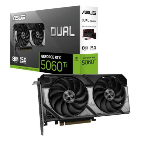 ASUS VGA NVIDIA DUAL RTX 5060 TI O8G DDR7