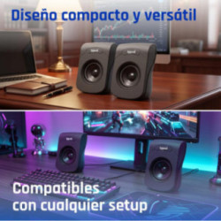 iggual Altavoces 2.0 6W mini-jack + USB