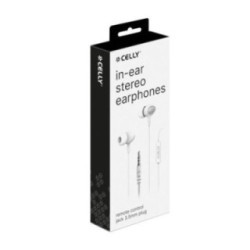 Celly Auriculares con micrófono Jack 3.5 ST Blanco