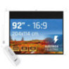 iggual Pantalla eléctrica 16:9 92" 203x114 cm