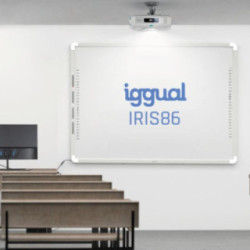 iggual Pizarra interactiva IRIS 86" 4:3 Infrarroj.