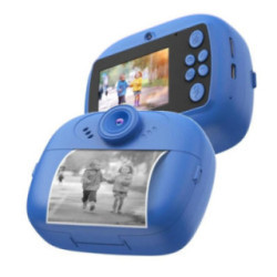 Celly Cámara Fotos Niños Imprimible Azul