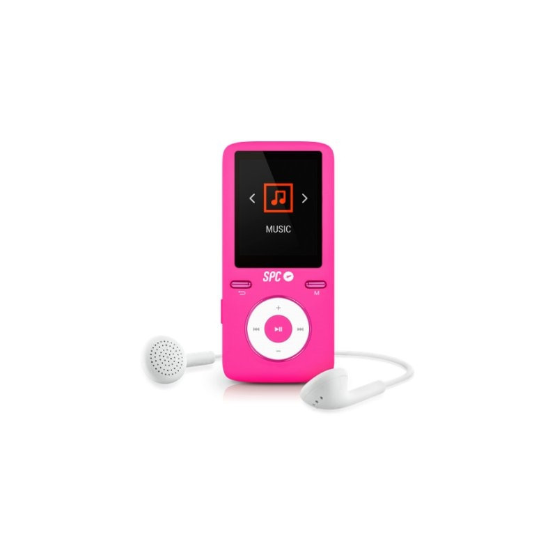 SPC Reproductor MP4+Radio 8488P 8GB Rosa