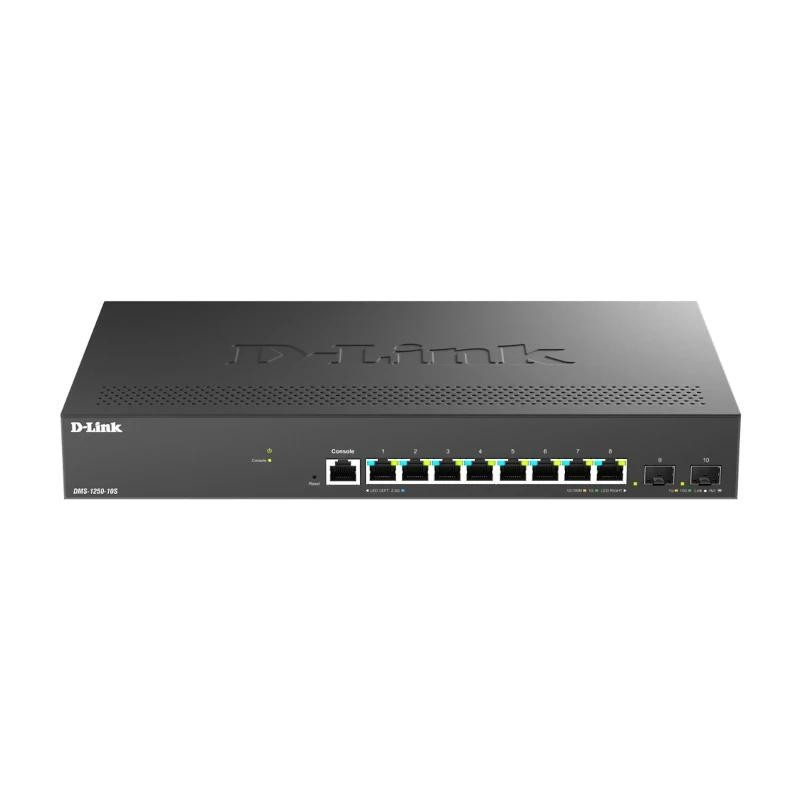 D-Link DMS-1250-10S/E Switch 8xMG 2xSFP+ L2