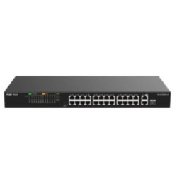 Reyee 24-Port 100Mbps + 1 Uplink Port 1000Mbps + 1