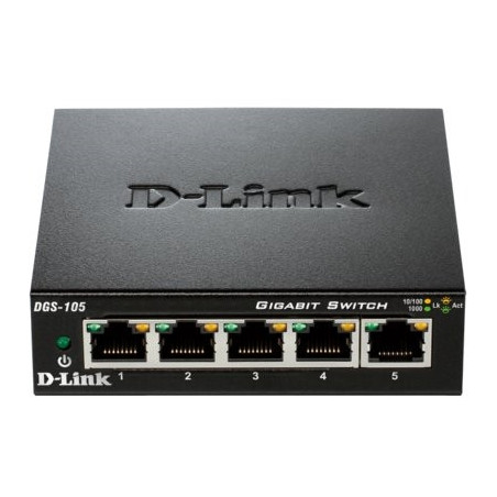 D-Link DGS-105 Switch 5xGB Metal
